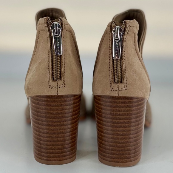 Vince Camuto Kensa Peep-toe Booties - Picture 3 of 5